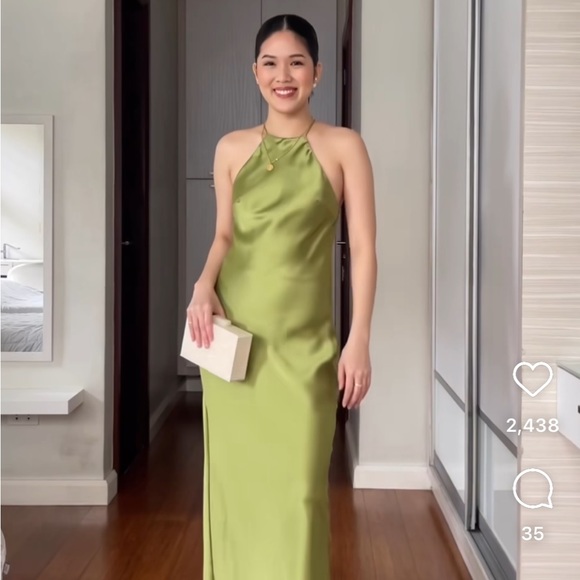 𝗡𝗪𝗧 𝗭𝗮𝗿𝗮 • Satin Strappy Dress - Picture 8 of 11